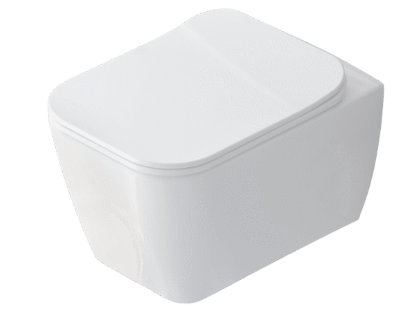 İdevit Halley Asma Klozet İnce Yavaş Kapanır Klozet Kapağı